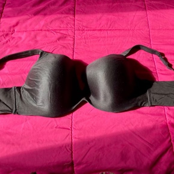 BLACK UNDERWIRED BRA by Lilyette 40 DDD - Picture 1 of 7